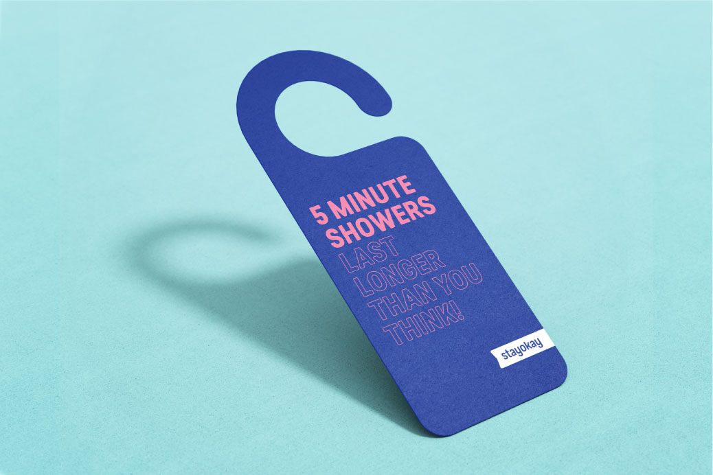 stayokay hostels deurhanger doorhanger design