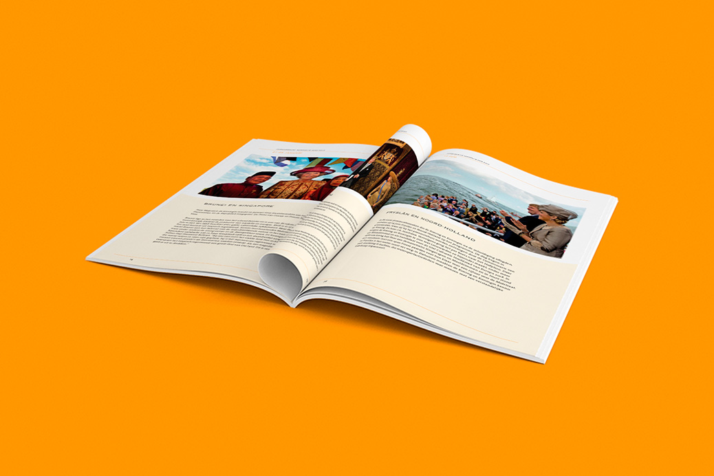 het koninklijk huis annual report spread
