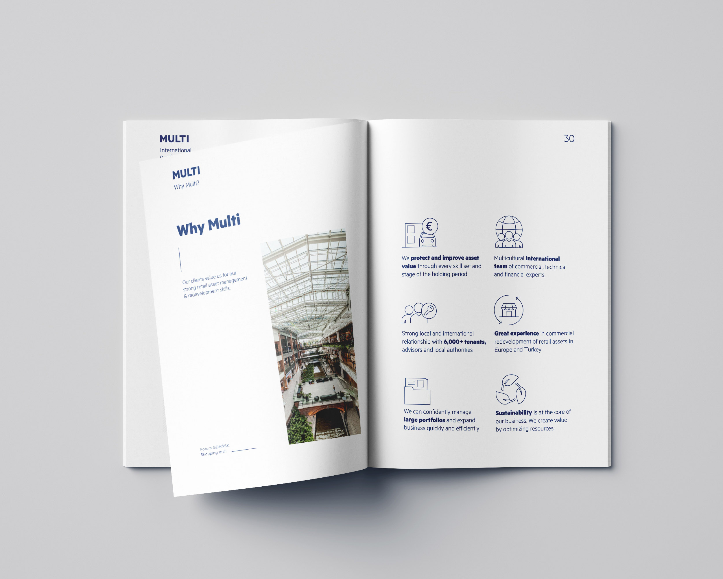 Glossy Brochure Multi
